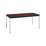 コクヨ(KOKUYO) ミーティングテーブル 長方形 W1500×D750×H700mm BT-313 ローズウッド