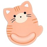 Newseego マウスパッド かわいい リストレスト 一体型マウスパッド 低反発リストレス 人間工学 手首 クッション キャラクター 滑り止め 水洗い 耐久性良い 疲労軽減 ゲーム 仕事用 パソコンパッド 可愛い猫柄