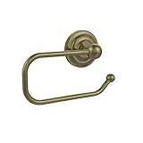 Allied Brass PQN-24E-ABR Euro Tissue Holder, Antique Brass [並行輸入品]