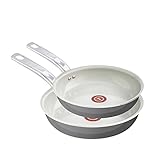ティファール フレッシュリサイクル アルミ セラミック ノンスティック 2ピース 8.5インチ&10.25インチフライパンセット