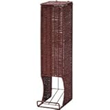 ちどり産業 ペーパー トイレットペーパー収納 バスケット レッド CH-526RE