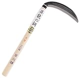 昇龍の鋼 左用草刈鎌 180mm 360mm柄 140721