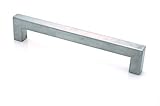 TOPEX HARDWARE FH00709616X16 TOPEX HARDWARE FH00709616X16 Square Handle 96mm Stainless Steel 96mm St