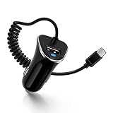 For iPhone 17 usb-C 48Wシガーソケット USB C+Aポート 最大PD30WとQC18W 12V-24V シガーソケット 急速充電 車 充電器 カーチャージャー カー用品 iPhone16 Pro Max Plus iPad Android Galaxyなどの機種に対応する