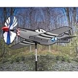 【ガーデンアクセサリー】P-51 Mustang ウインドスピナー（風車、かざみどり、飛行機）