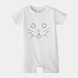 動物だーれだ？うさぎ！(ロンパース) （designed by Sunday Marching Band）