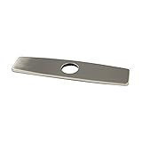 votamuta 10 "キッチンシンク蛇口穴カバーデッキプレートBasin Escutcheon Brushed Nicke
