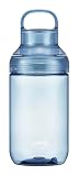 オーエスケー（OSK) ウォーターボトル 700ml クリア ブルー 日本製 洗いやすい 持ち手 パッキン 付 軽量 常温 LIPPY BC-700