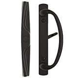 euro-charlotteスライドドアハンドル、仕上げFits 3 – 15 / 16 " ScrewholeセンターにセンターUp To 1.75インチThickドア耐久性、ハードウェアドアロック