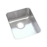 Elkay ELUHAD141855 Gourmet Kitchen Sink Lustrous Satin Stainless Steel Undermount by Elkay
