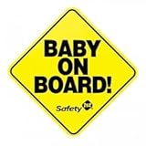 Safety 1st Baby On BoardマグネットイエローCarded