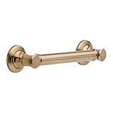Delta 41612-CZ Traditional 12-Inch Grab Bar with Concealed Mounting, Champagne Bronze by DELTA FAUCE
