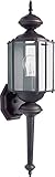 Forte Lighting 1108-01-32 Exterior Wall Light with Clear Beveled Glass Shades, Antique Bronze [並行輸入品