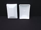 125 pack-whiteフェンスポストプラスチック製キャップ4 x 63 5 / 8 " x 5 5 / 8インチ装飾フェンストッパーfor 4 x 6 Post