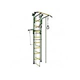 Kids Playground Set for the Floor &天井/インドア再生ジムトレーニングスポーツセットwith Trapezeバー、ロープ、クライミング、ロープラダー、Gymnasti