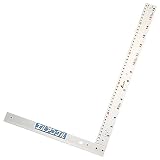 シンワ測定 丸ノコガイド定規 エルアングル 取手なし 50cm 77858