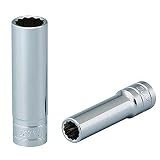 京都機械工具(KTC) ディープソケット 9.5mm (3/8インチ) B3L-18W-H