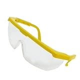 クリアプラスチックレンズイエロー武器防護メガネゴーグル女性のための