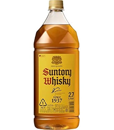 Amazon.co.jp: サントリー ウイスキー 角瓶 ペットボトル 2700ml×1 