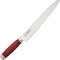 Classic 1891 Bread Knife, Red Wooden Handle, Serrrated