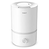 TOSOT 加湿器 卓上 大容量 超音波式 上から給水 超静音 アロマ対応 空焚き防止 卓上加湿器 雰囲気作り お花粉対策 乾燥防止 手入れ