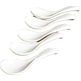 【５個セット】陶磁器 美濃焼 まるみのある万能レンゲ れんげ ラーメンにも