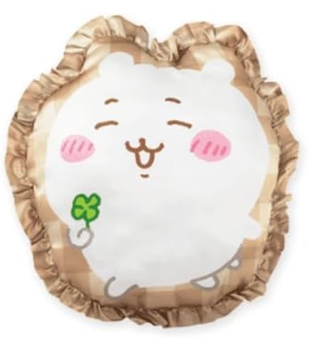 Amazon.co.jp: ハチワレ ギンガムフリル クッション ちいか