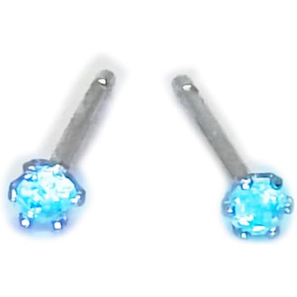 Amazon | 【希少石】K14WG パライバトルマリン 3mm ラウンド レア 