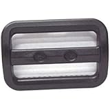 YKK LA38S プラスチック アジャスター 黒 38mm巾用 ベルトの長さ調節などに