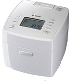 Amazon | 三菱電機 炊飯器 5.5合 IH式 日本製 蒸気レス 備長炭炭炊釜 