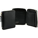 COMME DES GARCONS(コムデギャルソン) 財布 メンズ CLASSIC LEATHER LINE 二つ折り財布 BLACK SA2100-0001-0001 [並行輸入品]