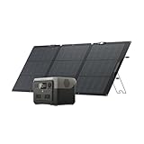 EcoFlow ポータブル電源 ソーラーパネルセット 太陽光発電セット RIVER 2 Max ソーラーパネル 160w 1枚セット 512
