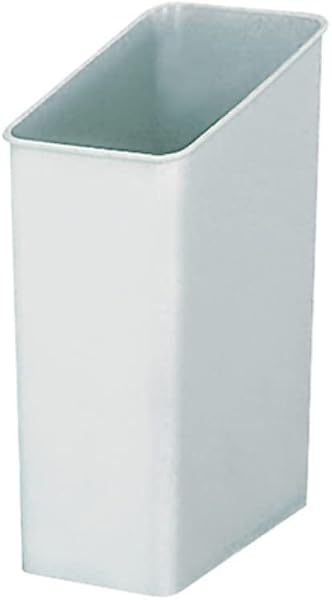 Shinko Corporation Dragonfly Toss Trash Can, 1.7 gal (5.2 L), Gray, Simple Design, Width 5.1 x Depth 8.7 x Height 11.8 inches (13 x 22 x 30 cm), Made in - 1