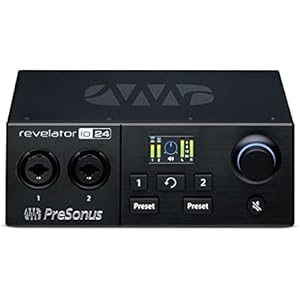 PreSonus Revelator io24 オーディオ/MIDIインターフェース エフェクト/ミキサー/ループバックを統合 Studio One Artistバンドル