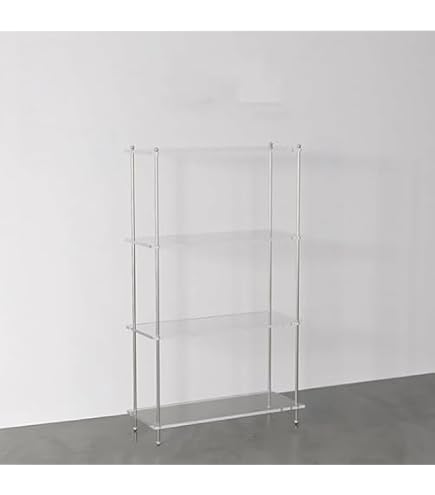 Amazon｜AZUMAYA ガラスラック3段 クリア色 SMJ-101CL｜オープン 