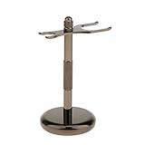 Perfk 紳士　シェービングブラシ　シェルフ　安全剃刀ホルダー　ラック　スタンド　2個爪　父の日