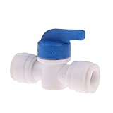 Dovewill 外径3/8 インチ　プラスチック製　RO水　継手　配管　接続