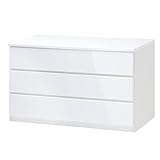 鏡面クローゼットチェスト 幅95.5cm ■□Op[■]