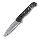 Columbia River Knife & Tool m16 – 01s m16ステンレス、ブラックハンドル、Spear Point , Plain
