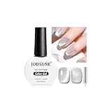 JODSONE マグネットネイル 10ml マグネットジェルネイル シルバー キャッツアイ ネイルアート マグネットスティック ジェルネイル キラキラジェル UV/LED対応