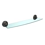 Allied Brass MC-33/24-ORB 24 Beveled Glass Shelf Oil Rubbed Bronze by Allied Brass