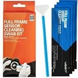 DSLR SLR Digital Camera Full Frame (CCD/CMOS) Sensor Cleaning Kits (10 X 24mm Sensor Cleaning Swab) 