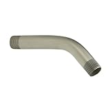 Moen 10154BN 6-Inch Shower Arm with 1/2-Inch IPS Connections, Brushed Nickel [並行輸入品]