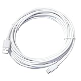 KAUMO USB Type-C 電源ケーブル 電源専用コード (Type-C/Type-A) ホワイト 5m
