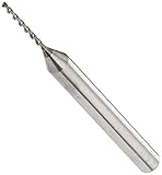 uxcell PCBドリルビット　カット直径0.75mm　シャンク直径3mm　スパイラルフルート　タングステンカーバイド　10本