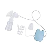 Perfk 電動乳房ポンプ　　高級　　乳房授乳　　幼児　　哺乳瓶　　USB電源　　給餌　　授乳用ポンプ　　全2様式2色 - 青, シングル