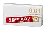 サガミオリジナル001 【単品】 コンドーム 薄型 ポリウレタン製 0.01ミリ 5個入