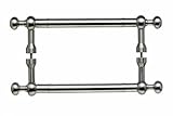 Top Knobs M830-8 Pair Somerset Weston Back to Back Door Pull Nickel by Top Knobs