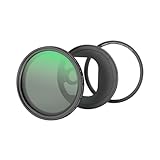 SmallRig 67mm 磁気 VND フィルターキット ND2-ND32 (1-5 ストップ) VND フィルター Mマウントフィルターアダプター付き ネジ付きフィルターリング付き スマホ/カメラに最適 クロスオーバーなし HD 光学ガラス VND フィルターミラーキット 4724