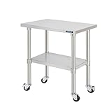 [日本製] ステンレス 作業台 キャスター付き 業務用 幅70cm 奥行45cm 高さ80cm 調理台 キッチン台 キッチン作業台 業務用キッチン ワークテーブル 防水性 耐油性 作業テーブル キッチン 家庭 厨房 工場 食器棚 収納 ステンレス作業台 kot2ca-7045